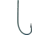Mustad Classic Worm Hook, Knife Edge Point, 2 Sliced Shank, Sproat Bend, Ringed Eye, Blue, Size 1/0, 8 per Pack, 33637-BU-1/0-8