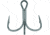Mustad Ultrapoint KVD Elite Triple Grip Treble Hook, Needle Point, 2X Short Shank, Wide Gap, Black Nickel, Size 4, 11 per Pack, TG76NP-BN-4-11U