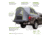 Napier Backroadz Truck Tent, Full Size Crew Cab Bed, Gray/Green, 5.5-5.8 ft, 19033