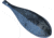 NC Lead 12BK Bank Sinker 12oz 10Lb Priced Per 1Lb, 12BK