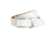 Nexbelt Alligator Belt, White, Up to 50" Waist, PCA2159