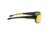 NFL Catch Green Bay Packers Single Vision Prescription Sunglasses, Glossy Black Frame, 622586T12SV