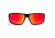 NFL Catch San Francisco 49ers Single Vision Prescription Sunglasses, Glossy Black Frame, 622586T27SV