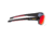 NFL Catch Washington Redskins Single Vision Prescription Sunglasses, Glossy Black Frame, 622586T32SV