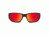 NFL Zone Kansas City Chiefs Single Vision Prescription Sunglasses, Matte Black Frame, 655975T16SV