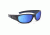 NFL Zone Los Angeles Rams Single Vision Prescription Sunglasses, Matte Black Frame, 655975T29SV