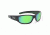 NFL Zone New York Jets Single Vision Prescription Sunglasses, Matte Black Frame, 655975T22SV