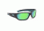 NFL Zone Philadelphia Eagles Single Vision Prescription Sunglasses, Matte Black Frame, 655975T24SV