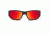 NFL Zone San Francisco 49ers Single Vision Prescription Sunglasses, Matte Black Frame, 655975T27SV