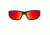 NFL Zone Washington Redskins Single Vision Prescription Sunglasses, Matte Black Frame, 655975T32SV