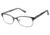 Nicole Miller Callie Eyeglass Frames - Frame MATTE EGGPLANT, Size 49/15mm NMCALLIE01