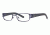 Nicole Miller Chrystie Eyeglass Frames - Frame Matte Navy/Black, Size 52/16mm NMCHRYSTIE03