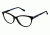 Nicole Miller Elizabeth Eyeglass Frames - Frame Black, Size 55/14mm NMELIZABETH01