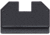 Night Fision Optic Plate + Tritium Ylw Front Sight Combo EPS Carry to Glock 43x MOS, Black, GLK-OPBS-EPSC-43X-YGZX