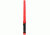 Nightstick LED Traffic Wand,3AAA,Black/Red NSP-1632