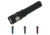 Nightstick Metal Dual-light Rechargeable Flashlight, Black, Blue, Green, Red
