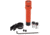 Nightstick Tactical Fire LED Flashlight w/Multi-Angle Helmet Mount,180 Lumens,Red FDL-300R-K01