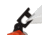Nightstick Tactical Fire LED Flashlight w/Multi-Angle Helmet Mount,180 Lumens,Red FDL-300R-K01