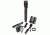 Nightstick Xtreme Lumens Duty Size Dual-Light Rechargeable 650 Lumen Metal LED Flashlight, AC Charger, DC Charger, Battery, Black NSR-9944XL