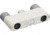 Nikon CF 4x10mm Roof Prism Binoculars, Ivory White, 16841