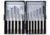 Nippon 11Pc Precision Screwdriver Set with Black Case PJ11