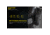 Nitecore NTH25 Rotary Flashlight Holster with Adjustable Belt Clip, Black, 6952506493265