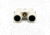 Nocs Provisions Field Issue 10x32mm Roof Prism Waterproof Binoculars, Rugged, Bone Gray, NOC-FLX-GRY