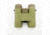 Nocs Provisions Field Issue 10x32mm Roof Prism Waterproof Binoculars, Rugged, Ponderosa Green, NOC-FLX-GN1