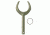 NRS Mini Aluminum Oarlocks, Pair 84022.01.100