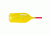 NRS PTC Canoe/Raft Paddle, Yellow/Red, 66in 77101.01.108