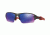 Oakley A FLAK 2.0 OO9271 Sunglasses 927103-61 - Matte Grey Smoke Frame, Positive Red Iridium Lenses