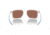 Oakley Exchange Sun Sunglasses, Polished Clear, PRIZM Sapphire Polarized, PRIZM Sapphire Polarized, OO9483-0356