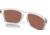Oakley Exchange Sun Sunglasses, Polished Clear, PRIZM Sapphire Polarized, PRIZM Sapphire Polarized, OO9483-0356
