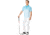 Oakley Four Jack Gradient Polo - Mens, White, Extra Small, 434315-100-XS