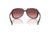 Oakley OO4129 Split Time Sunglasses - Women's, Crystal Raspberry Frame, G40 Black Gradient Lenses, 412902-58