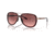 Oakley OO4129 Split Time Sunglasses - Women's, Crystal Raspberry Frame, G40 Black Gradient Lenses, 412902-58