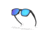 Oakley Shackle Sunglasses, Matte Black, PRIZM Sapphire, PRIZM Sapphire, OO9507D-0152