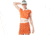 Oakley Terry Short Sleeve Polo Tnp - Womens, Dark Orange, Large, 532373-71E-L
