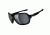Oakley Underspin Single Vision Prescription Sunglasses - Polished Black Frame OO9166-01