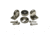 ObeCo 1/2in.Angle Mount Magnet Cup And Strike Plate Set Of 2, OBPR-DM-AM-1/2