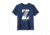 Ok Mens Ganzer Zebra Tee, 12155506-NVY-XX-XL