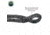 Overland Vehicle Systems Soft Shackle, 5/8in, 44500 lbs, w/ Collar, Gray, 22 in, 19159919