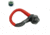 Overland Vehicle Systems Soft Shackle, 5/8in, 44500 lbs, w/ Loop &amp; Abrassive Sleeve, Red, 23 in, 19149903