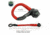 Overland Vehicle Systems Soft Shackle, 5/8in, 44500 lbs, w/ Loop &amp; Abrassive Sleeve, Red, 23 in, 19149903