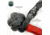 Overland Vehicle Systems Soft Shackle, 5/8in, 44500 lbs, w/ Loop &amp; Abrassive Sleeve, Red, 23 in, 19149903