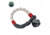 Overland Vehicle Systems Soft Shackle, 7/16in, 41000 lbs, w/ Loop &amp; Abrassive Sleeve, White/Red, 23 in, 19129903