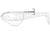 Owner Hooks Stinger Harness Rig, 4-1/2 #4, 5290-208
