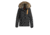 Parajumpers Doris Lapin Fur Parka - Womens, Anthracite, Small 17WMPWJCKMA45-17WP04-555-S