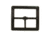 Perfect Fit 1.75in Belt Buckle, Black, BUCKLE-LG-BK