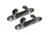 Perko 4" Straight Chock - Chrome Plated Zinc 34468